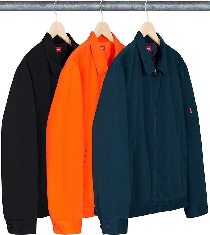 Cop Car Embroidered Work Jacket